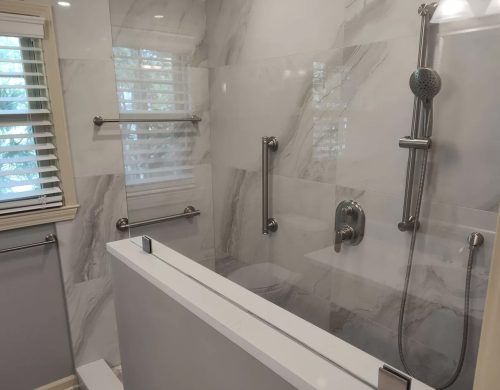 Accessibility Wet Space Installation In Mt. Pleasant, SC