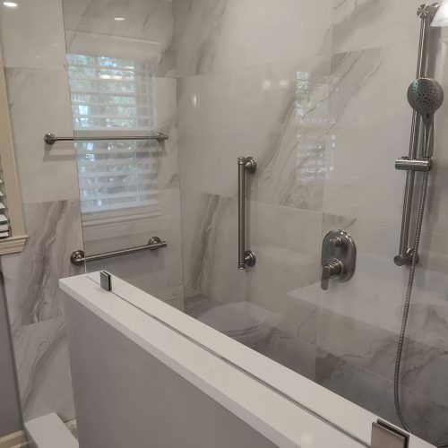 Accessibility Wet Space Installation In Mt. Pleasant, SC