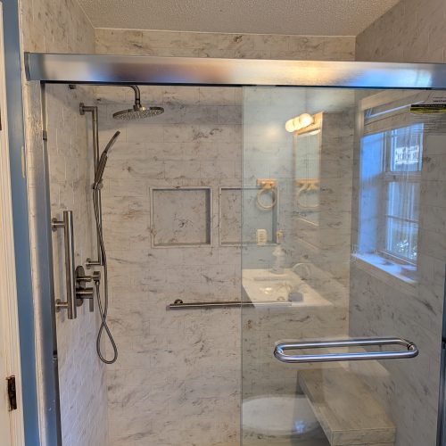 Tub to Shower Conversion in Goose Creek